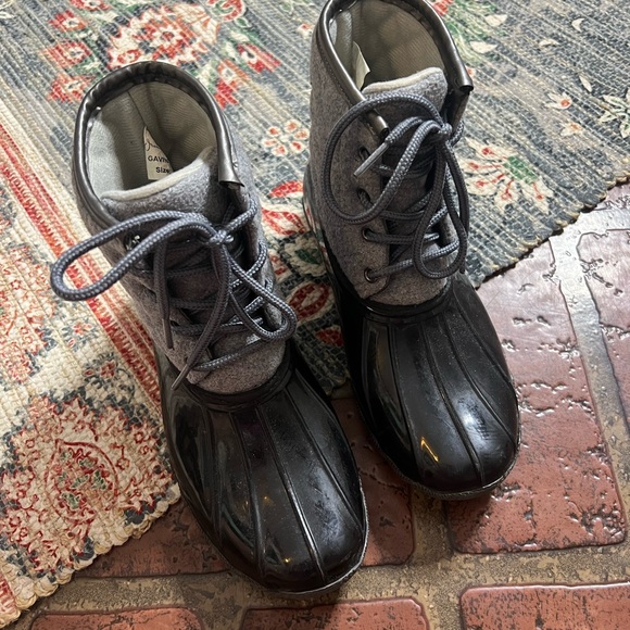 Quilted waterproof duck boots - Picture 4 of 4